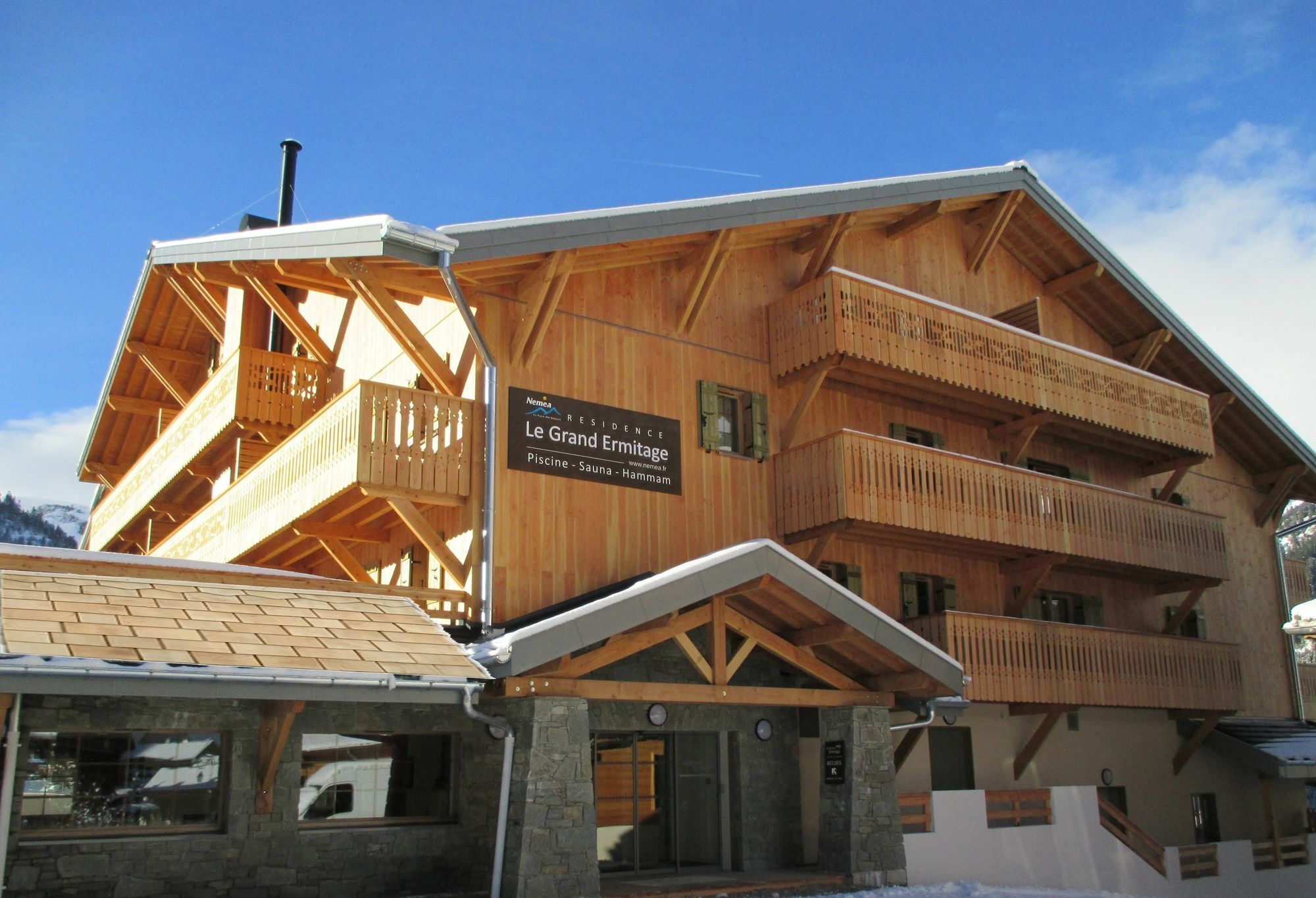 Residence Nemea Le Grand Ermitage Chatel Exterior photo