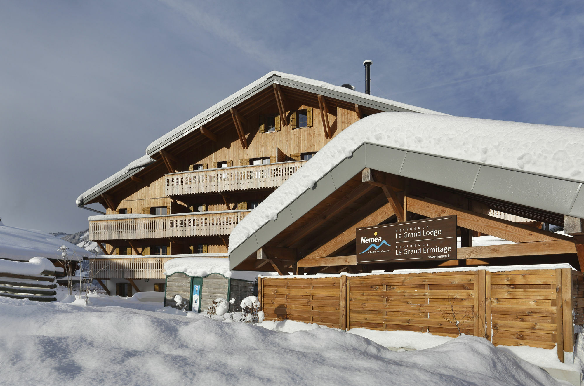 Residence Nemea Le Grand Ermitage Chatel Exterior photo
